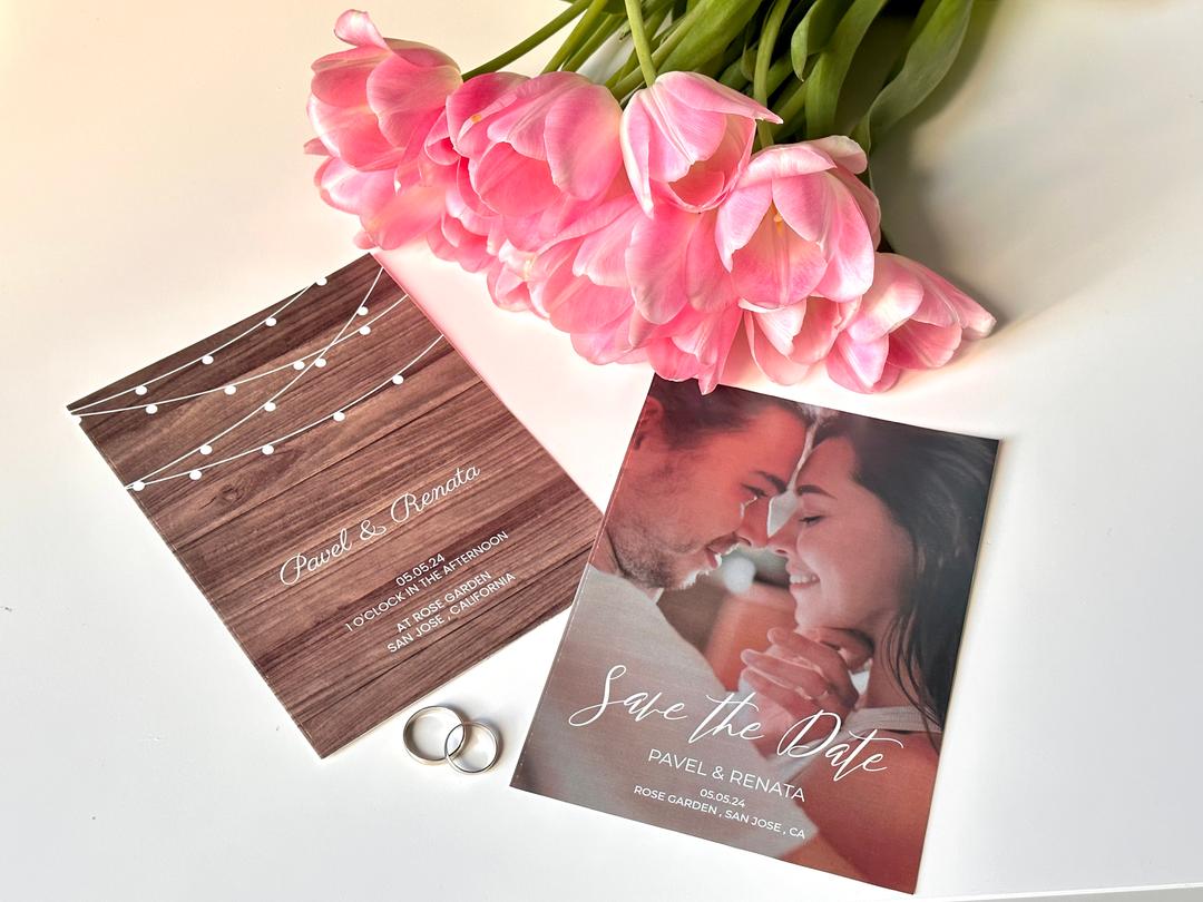 wedding and save the date invitations