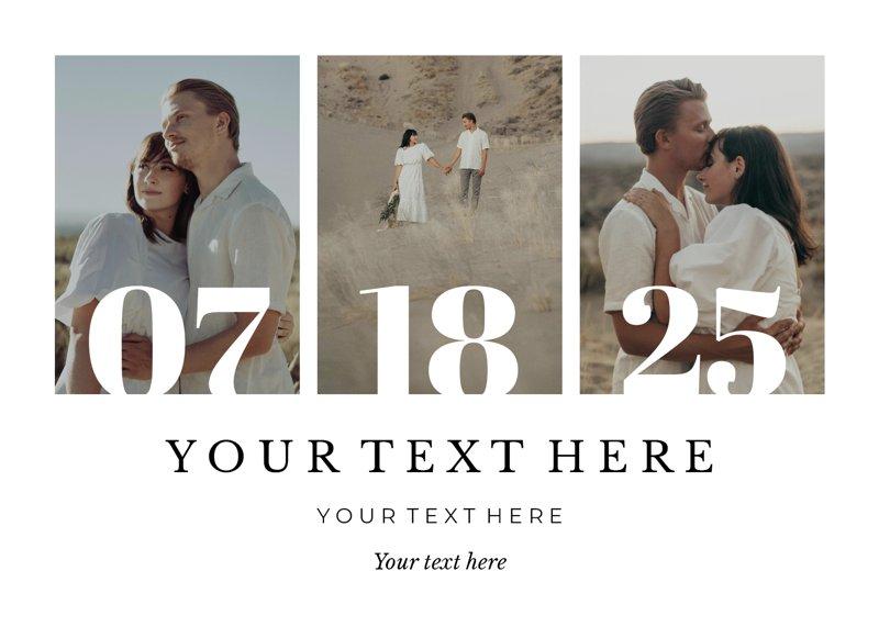 Classic Photos Save The Date